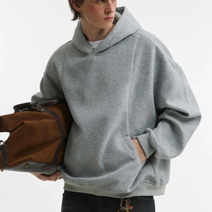 Conjunto Deportivo Personalizable para Hombre, Estilo Urbano, Corte Regular, Pantalones de Felpa, 100% Algodón, Secado Rápido, con Logotipo Estampado, Sudadera con Capucha - Product Image 5