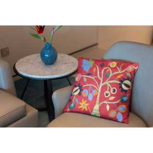 ปลอกหมอนอิงปักมือลายซูซานี ยี่ห้ออิมาโกะ ขนาด 45 x 45 ซม. ของตกแต่งหมอนอิงสุดหรู - Product Image 5