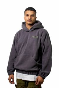 Sudaderas con Capucha de Forro Polar Premium al por Mayor, Sudaderas Casuales Gruesas, Sudaderas de Calle de Talla Grande para Hombre, BFS-MH-007 - Product Image 4