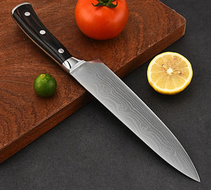 Nouvel arrivage : Ensemble de couteaux de chef en acier Damas avec manche en ABS fait main, coffret cadeau pour la découpe de viande - Product Image 2