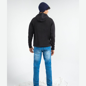Sweat à capuche homme de haute qualité confortable Goku DBZ 300g polaire à manches longues sweat à col rond ODM approvisionnement Design solide brodé - Product Image 3