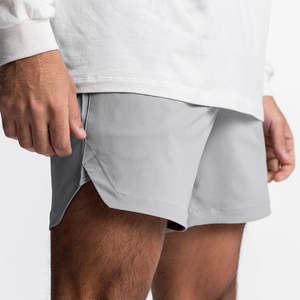 Shorts de jogging en polyester à séchage rapide avec logo personnalisé, vêtements de sport actifs pour la course à pied, entraînement, fitness, shorts de sport pour hommes, salle de sport, entraînement, avec poches - Product Image 1