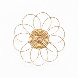 Decoración de Pared Infantil de Ratán Tejido a Mano Natural, Arte de Pared Tejido para Cuarto de Niños de Vietnam - Product Image 2