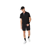 Setelan pakaian tenis pria, Set Jersey menyerap keringat dan celana pendek seragam olahraga Gym aktif grosir desain kustom