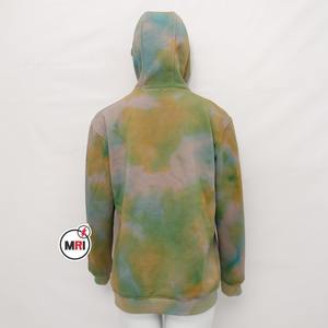 Vente en gros Pull à capuche unisexe surdimensionné imprimé sur mesure Streetwear de gymnastique pour hommes et femmes Training Jogging Winter Tie-Dye Design - Product Image 5