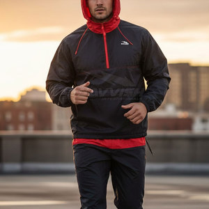 Long Sleeves Best Selling Men Windbreaker Set New Design Fashionable Men Windbreaker Set For Adult - Product Image 3