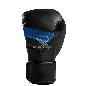Gants de boxe et de kickboxing en cuir pour hommes et femmes avec sangle de poignet réglable pour l'entraînement et le travail sur sac de frappe - Product Image 2