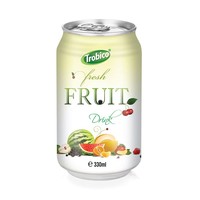 Jus de longane naturel puréifié avec glucose, en conserve 330ml