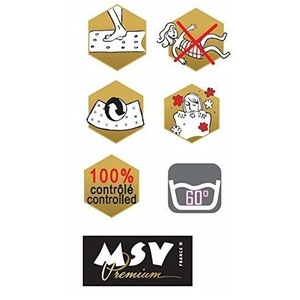 Tappetino da Bagno Premium QUADROO 36X76 CM Verde - Product Image 3