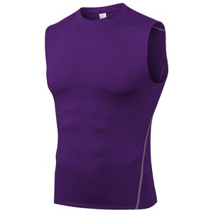Camiseta sin mangas atlética de entrenamiento de secado rápido, camiseta sin mangas informal deportiva ajustada para hombre, camiseta sin mangas para gimnasio y fitness para hombre - Product Image 2
