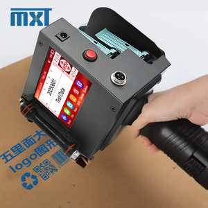 Dieser Handgehaltene Dual-Head-Tintenstrahldrucker Hat eine Druckgröße von 50mm und Eignet Sich zum Drucken auf Materialien Wie Metall, Kunststoff und Holz - Product Image 1