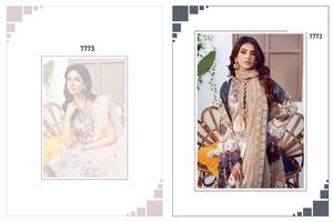 Stanton Bottom Organza bordado Dupatta nuevo Georgette traje bordado trabajo hecho a mano cosido en línea venta India paquistaní ropa - Product Image 5