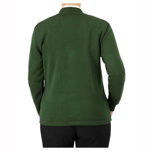 2025 hombres jóvenes Color sólido OEM & ODM suéter de alta calidad para hombres suéter de negocios casual formal cálido cárdigan suéter - Product Image 5