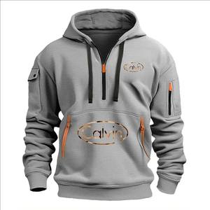 Venta caliente informal diaria Otoño Invierno hombres sudaderas estampado cuello redondo alta calidad hombre Popular deportes pulóver Jogging simplicidad - Product Image 6