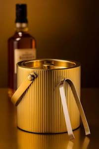 New Arrival Metal Ice Bucket Designer Bar Wine Champagne Cooler Party <b>Table</b> Beverage Holder Modern Entertaining Accessory - Product Image 3