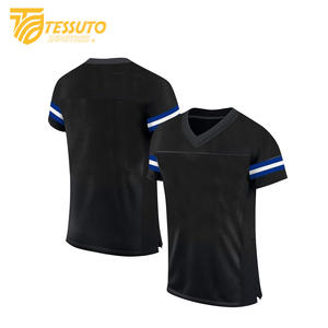 Ropa deportiva con estampado completo, camisetas de fútbol clásicas Vintage, camiseta de fútbol personalizada con cuello en V, camiseta de fútbol para hombre - Product Image 2