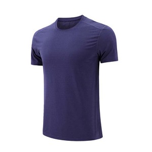 Camisetas deportivas de diseño personalizado de alta calidad para hombre, camisetas deportivas de algodón con logotipo personalizado, estampado bordado, cuello redondo, camiseta para hombre 2025 - Product Image 3