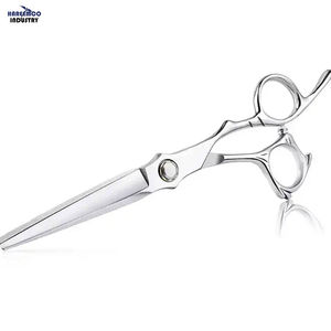 กรรไกรตัดผมสแตนเลสอย่างดี สำหรับร้านเสริมสวยและร้านตัดผม ใบมีดคม ใช้งานง่าย เป็นมิตรกับสิ่งแวดล้อม - Product Image 1