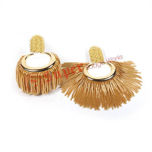 Épaulettes de pilote à franges en lingots d'or avec frange de cérémonie pour les compagnies aériennes - Product Image 5