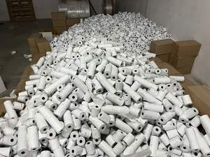 ม้วนกระดาษรับความร้อน POS 3 1/8x230 80 100% เยื่อไม้ชั้นเดียวขนาด80x80มม. สำหรับการพิมพ์สกรีน - Product Image 2