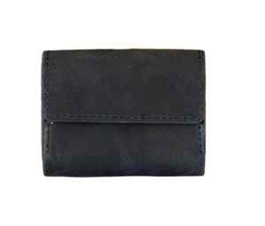 Cartera de Cuero para Hombre de Alta Gama, Bifold, de Cuero Genuino de Alta Calidad, Color Sólido Clásico, Forro de Poliéster Cómodo - Product Image 4