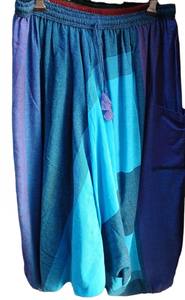 Pantalon de yoga Harem élégant Boho pour femmes en coton à la mode avec poches fantaisie Pantalon Streetwear - Product Image 2