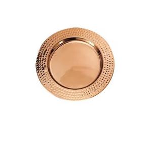 Plaques de rangement modernes en métal recouvert de cuivre en forme de club d'hôtel Pack de stockage de transport facile de haute qualité 50pcs pour les mariages - Product Image 1