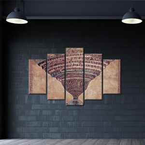 Impression sur toile Divine Art : chef-d'œuvre de Sandro Botticelli, œuvre d'art plate, lot de 5 : Gallery Wrap - Product Image 1