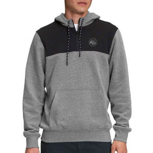 เสื้อฮู้ดซิป 1/4 แขนยาวผู้ชาย รุ่นใหม่ ระบายอากาศได้ดี น้ำหนักเบา ผ้าฝ้าย 100% สีพื้น สำหรับฤดูใบไม้ร่วง พิมพ์ลายดิจิทัล เป็นมิตรต่อสิ่งแวดล้อม คุณภาพสูง - Product Image 1