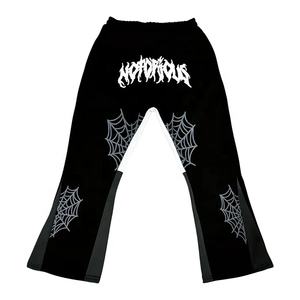 กางเกงวอร์มผ้าแคนวาสพิมพ์ลายแมงมุมใส่ได้ทั้งชายและหญิงผ้าโพลีเอสเตอร์/ ผ้าฝ้ายผ้าโพลีเอสเตอร์/ ผ้าแคนวาสใส่เล่นกีฬาขายส่งทรงลำลองกันน้ำเป็นมิตรกับสิ่งแวดล้อม - Product Image 5