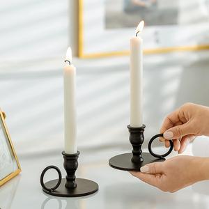 Hot Product Creative <b>Light</b> Home Accent Good Price Fancy Metal Candle <b>Stick</b> Holder Hot Selling Fancy Candle Making Holder - Product Image 2