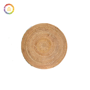 Low Cost Rattan Charger <b>Plate</b> - Ideal for Export, Table Decor, and Dining - Product Image 3