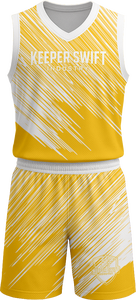 Nouveau modèle de maillot de basket-ball fabriqué au Pakistan, maillot d'équipe et short de sublimation, couleur personnalisée, uniforme de basket-ball - Product Image 5