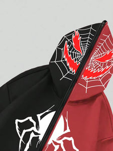 Sweat à capuche multicolore zippé avec impression entièrement personnalisée Sweats à capuche pour femmes de meilleure qualité à vendre Street Wear à prix raisonnable - Product Image 6