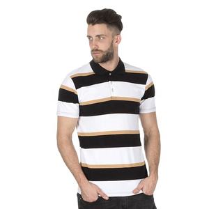 Camiseta de lana de poliéster/algodón de manga corta para hombre 220 GSM cómoda transpirable diseño personalizado Logo de moda de talla grande - Product Image 1