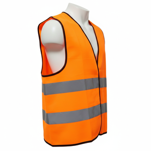 Chaleco de Seguridad Laboral con Diseño Multibolsillos para Almacenamiento Práctico, Equipo Reflectante de Emergencia para Carreteras - Product Image 3