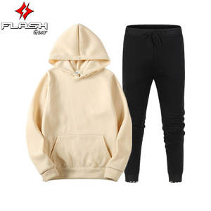 Ensemble de sport à capuche pour hommes pour le printemps et l'automne: pantalon pull coupe ample en polaire confortable - Product Image 3