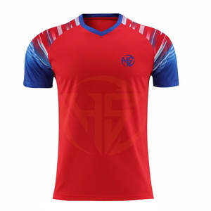 Camiseta de Fútbol Profesional Fabricada con Material Duradero de Poliéster Transpirable para Hombre - Product Image 1