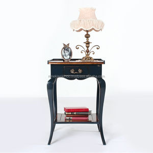 Mesa de Centro Número de Serie 2007, Hecha de Madera de Caoba Antigua de Calidad, Precio Económico, 47x47x65 - Product Image 1