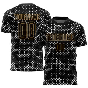 Venta al por mayor de poliéster de alta calidad logotipo personalizado equipo de jóvenes hombres ropa de fútbol Jersey uniforme deportes uniforme de fútbol para Unisex - Product Image 4