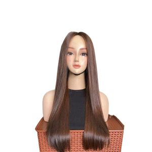 Perruque HD Lace Front Wig cheveux vietnamiens vierges longs sans colle coupe naturelle taille et couleur personnalisées disponibles depuis le Vietnam - Product Image 2