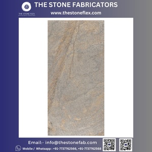 แผ่นวีเนียร์หินควอทซ์สีเขียว D พื้นผิวขัดเงา TSF อินเดียที่มีความต้านทานการกัดกร่อนของกรด - Product Image 5