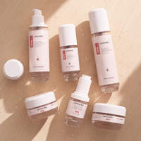 Flacon cosmétique personnalisé avec logo, en verre coloré, pour sérum de soin, spa, 30ml, 40ml, 100ml, 120ml, flacon pompe airless pour lotion.