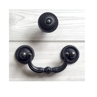 Poignée de tiroir en laiton antique avec bouton pour armoire placard tiroir poignée et bouton pour bureau maison cuisine utilisation