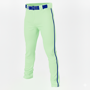Pantalons de sport de baseball pour hommes personnalisés, sur mesure, 100% polyester respirant, ajoutez votre design, réductions en gros - Product Image 1