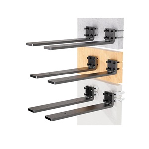 Soportes de Metal Resistentes para Estantes, Soportes Industriales de Pared para Estantes Flotantes - Product Image 1