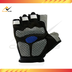 ถุงมือแข่งรถสะท้อนแสงครึ่งนิ้วสำหรับผู้ชายถุงมือขี่จักรยานสำหรับยกน้ำหนักขี่จักรยานสีรุ้งสำหรับผู้ชายผู้หญิง - Product Image 5