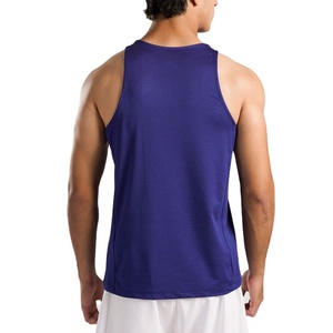 Bodybuilding Activewear Workout Tank Top Mesh Fabric Gym Training Wear Custom Color High Quality Breathable Vest <b>Singlet</b> - Product Image 3