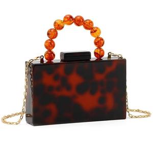 Sac à main pour femme en résine vert clair, look simple, meilleure qualité, pochette pour mariage, fête, anniversaire, produit haut de gamme - Product Image 2