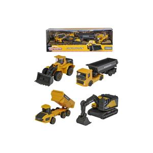 Art002 C01 Nessiworld Majorette Volvo costruzione pacchetto collezione 4 pezzi Bernami nuovo - Product Image 1